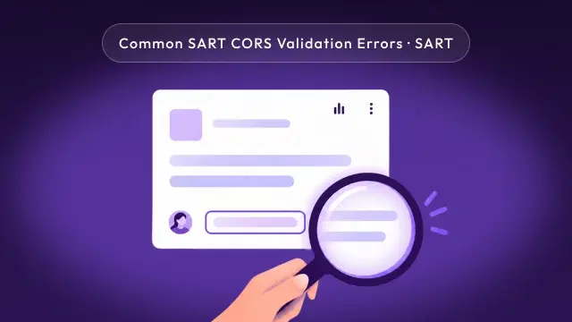 SART CORS validation fields with the highest discrepancy rates in CDC's ART data review