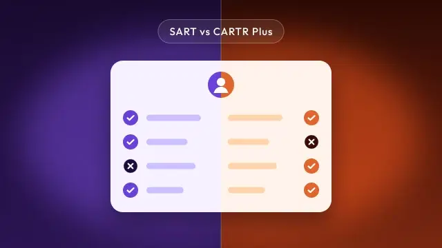 Comparison of SART CORS and CARTR Plus data entry for US and Canadian fertility clinics